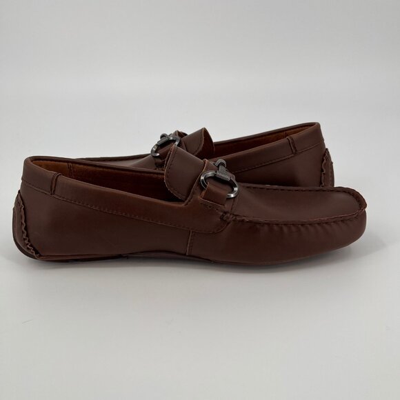 Kenneth Cole Reaction Lyon Bit Driver Size 11M Espresso Slip-On Loafer Shoe main image 6